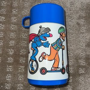 Vintage Aladdin Sesame Street Thermos EUC